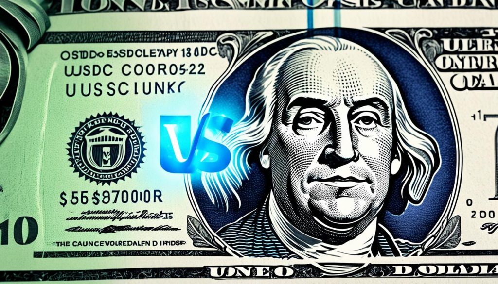 USDC and US dollar relationship